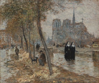 Notre Dame de Paris tekijältä Jean Francois Raffaelli