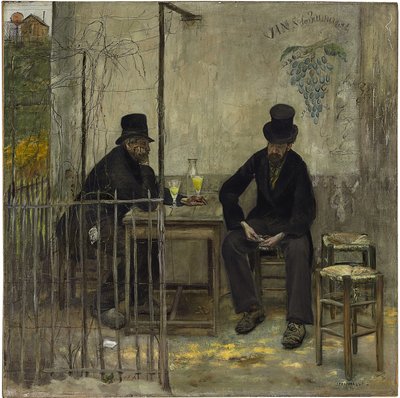Absintin juojat tekijältä Jean Francois Raffaelli