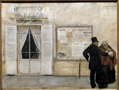 Kutsut odottamassa häitä Jean francois Raffaellin (1850-1924) maalaus ennen 1884, su. 0,525x0,685 m, Pariisi, Musee d