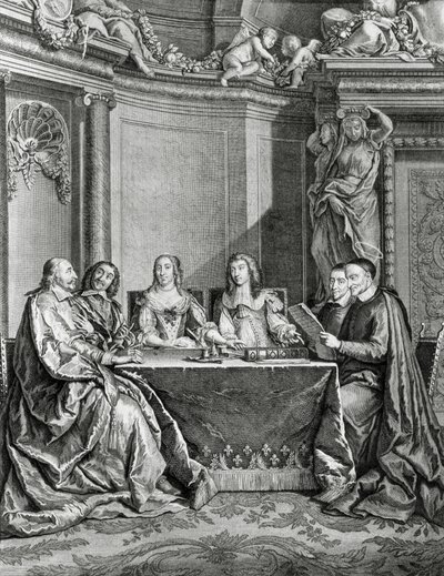 omantunnon neuvosto tekijältä Jean François de Troy