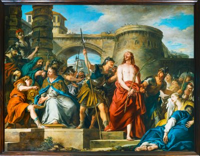 Le Christ devant Pilate - Kristus Pilatuksen edessä ... tekijältä Jean François de Troy