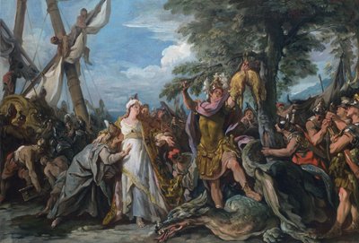 Kultaisen taljan sieppaus tekijältä Jean François de Troy
