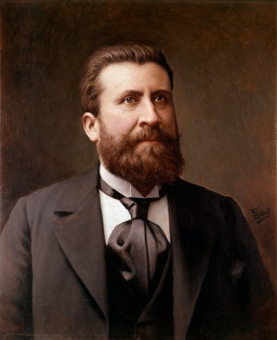 Jean Jaures, noin 1900 tekijältä Jean François Batut