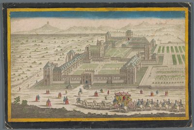 Näkymä Château de Vincennesille tekijältä Jean François Daumont