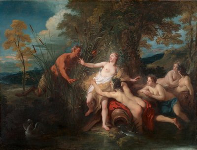 Pan ja Syrinx, 1720 tekijältä Jean François de Troy