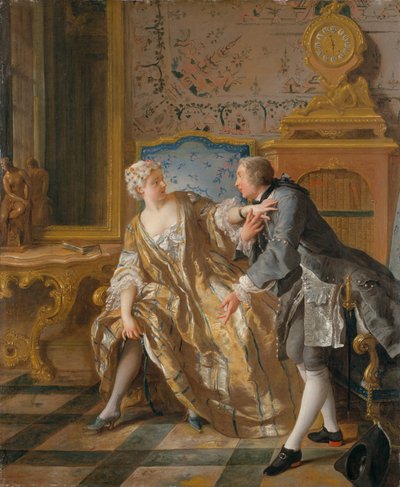 Sukkanauha, 1724. tekijältä Jean François de Troy