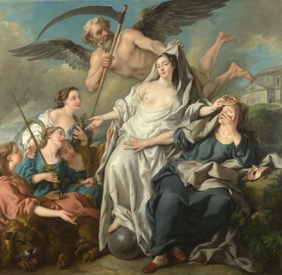 Aika paljastaa totuuden, 1733 tekijältä Jean François de Troy