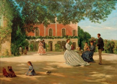 Méricin terassi tekijältä Jean Frederic Bazille