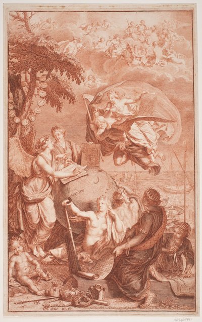 Allegoria merenkulusta tekijältä Jean Frederic Herman