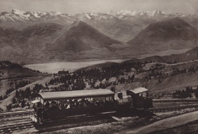 Bei Station Rigi Kulm (m/w kuva) tekijältä Jean Gaberell