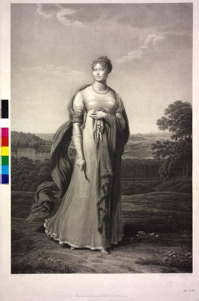 Itävallan arkkiherttuatar Maria Louisa tekijältä Jean Godefroy