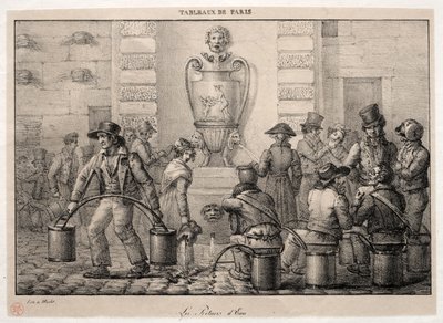 Escenes de París: The Water Carriers, finlandès tekijältä Jean Henri Marlet