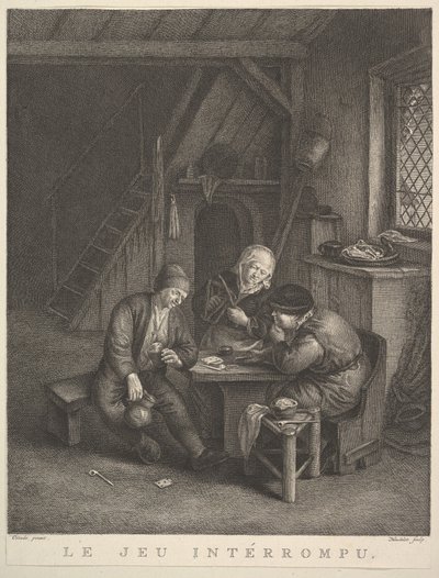 The Interrupted Game The Interrupted Game, 1730-68. tekijältä Jean Heudelot