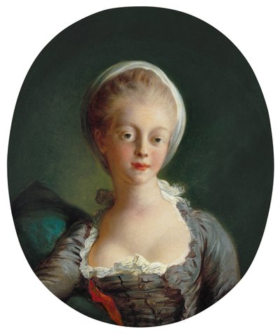 Fragonard - Nuoren naisen muotokuva, n. 1770 - 1772 tekijältä Jean Honore Fragonard