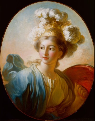 Jumalatar Minerva tekijältä Jean Honore Fragonard