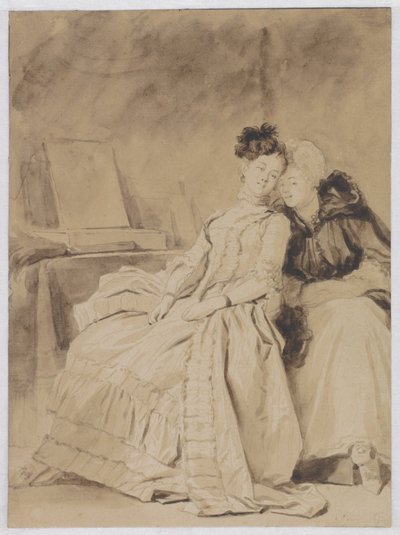 Intiimi keskustelu tekijältä Jean Honore Fragonard