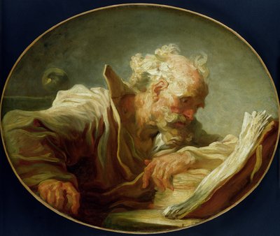 Filosofi, n. 1764 (katso myös 146466) tekijältä Jean Honore Fragonard