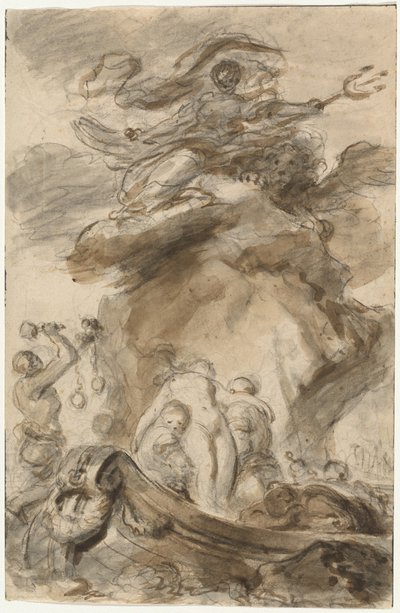 Angelica on alttiina örkille tekijältä Jean Honore Fragonard