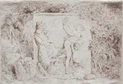bachchanal tekijältä Jean Honore Fragonard