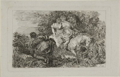 Cloelia ja hänen seuralaisensa tekijältä Jean Honore Fragonard