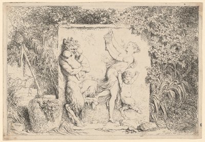 Satyyrien tanssi tekijältä Jean Honore Fragonard