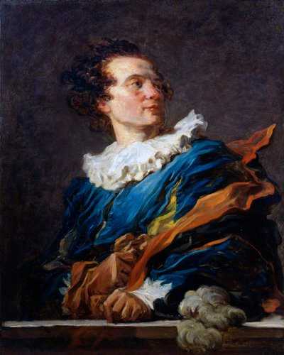 Fantasiahahmo: Saint-Nonin apottin muotokuva, 1769 tekijältä Jean Honore Fragonard