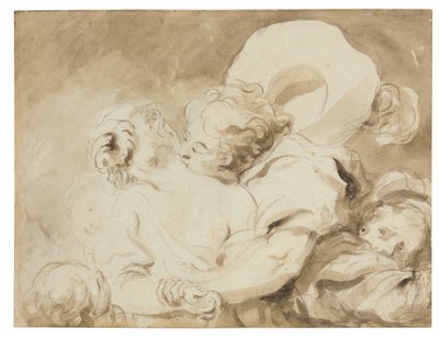 Suudelma tekijältä Jean Honore Fragonard