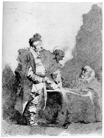 Kauppiaat, 1750-1800, 1924 tekijältä Jean Honore Fragonard