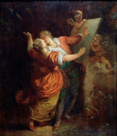 Vala rakkaudelle, 1700-luvun puoliväli. tekijältä Jean Honore Fragonard