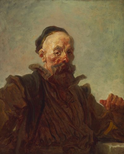 Espanjalaispukuisen miehen muotokuva, 1768-70 tekijältä Jean Honore Fragonard