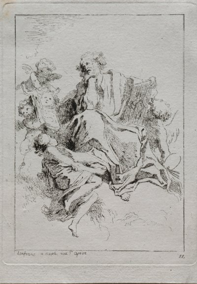 Pyhä Luke. tekijältä Jean Honore Fragonard