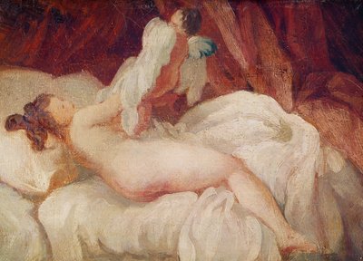 Puseron riisuminen tekijältä Jean Honore Fragonard