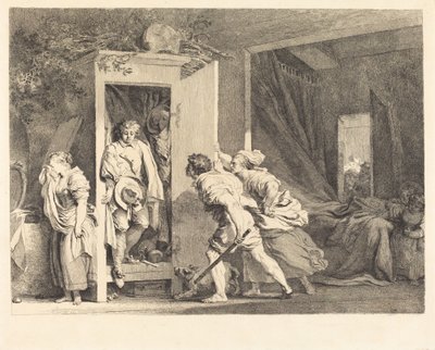 Armoire tekijältä Jean Honore Fragonard
