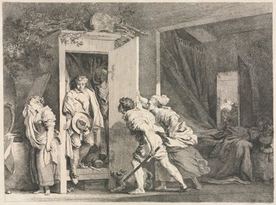 Kaappi, 1778. tekijältä Jean Honore Fragonard