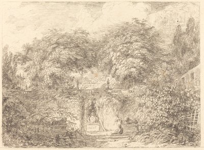 Pieni puisto (Le petit parc) tekijältä Jean Honore Fragonard