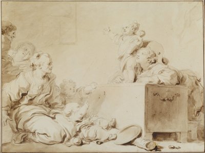 Pikku Saarnaaja tekijältä Jean Honore Fragonard