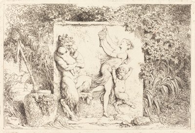 Satyyrien tanssi tekijältä Jean Honore Fragonard
