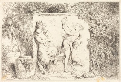Satyyrien tanssi tekijältä Jean Honore Fragonard