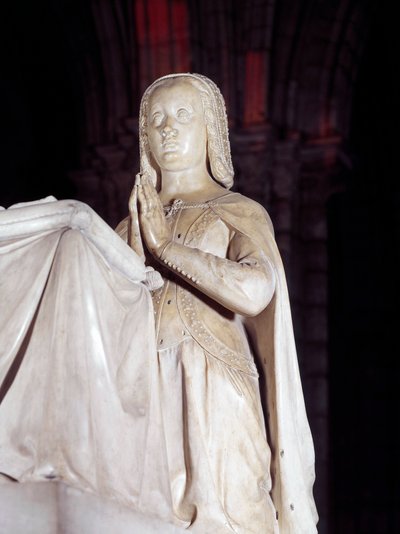 Anna Bretagnen (1477-1514) ja Ludvig XII:n haudan Orant. John Juste I:n (1485-1549) veistos tekijältä Jean I Juste