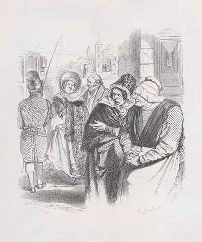 Gotton elokuvasta The Complete Works of Béranger, 1836. tekijältä Jean Ignace Isidore Gérard