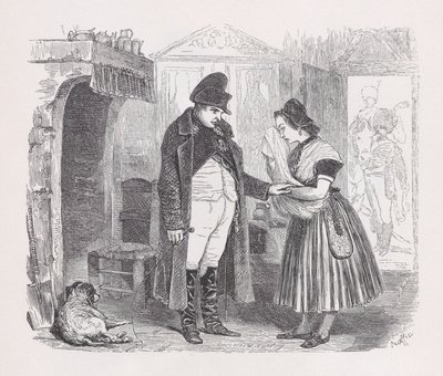 Ihmisten muistoja Bérangerin täydellisistä teoksista, 1836. tekijältä Jean Ignace Isidore Gérard