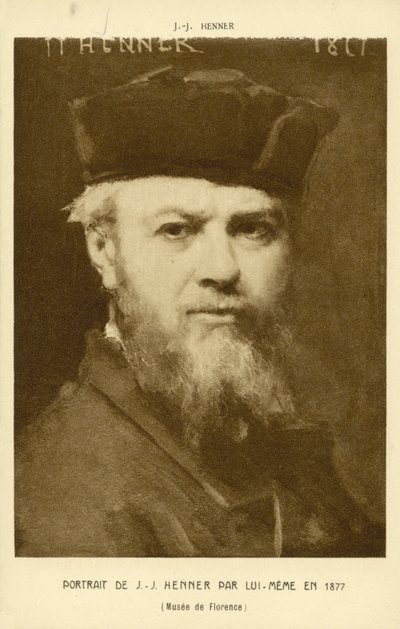 Ranskalaisen taiteilijan Jean-Jacques Hennerin omakuva tekijältä Jean Jacques (after) Henner
