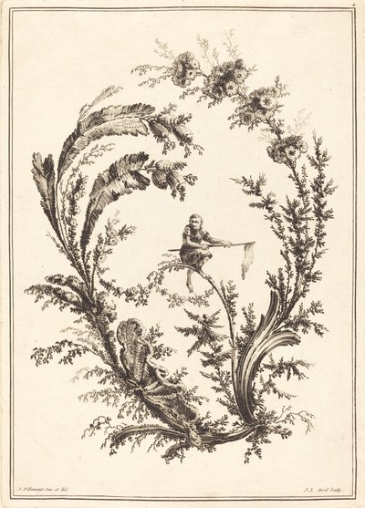 Koriste apinalla. tekijältä Jean Jacques Avril