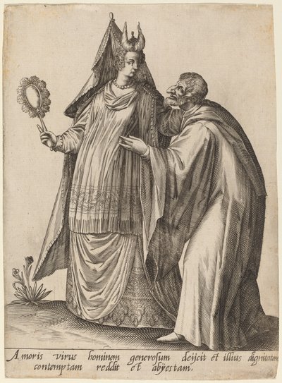 Rakkauden virus ihmiseen..., 1597. tekijältä Jean Jacques Boissard