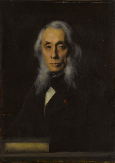 Felix Ravaisson-Mollienin muotokuva 1813-1900, 1889. tekijältä Jean Jacques Henner