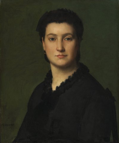 Naisen muotokuva tekijältä Jean Jacques Henner