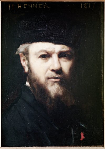 Omakuva, 1877 tekijältä Jean Jacques Henner