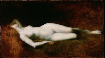 Nukkuja tekijältä Jean Jacques Henner