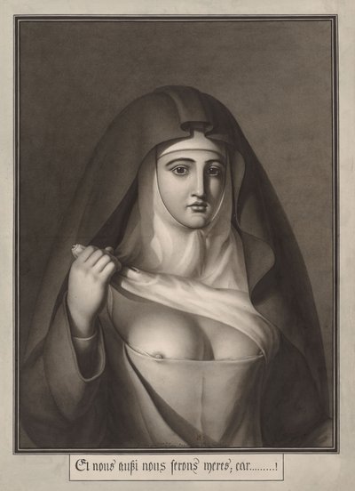 Ja meistäkin tulee äitejä, koska...!, 1794. tekijältä Jean Jacques Lequeu