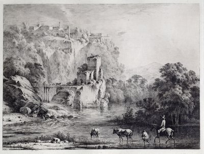 Ratsastaja, 1800 tekijältä Jean Jacques de Boissieu
